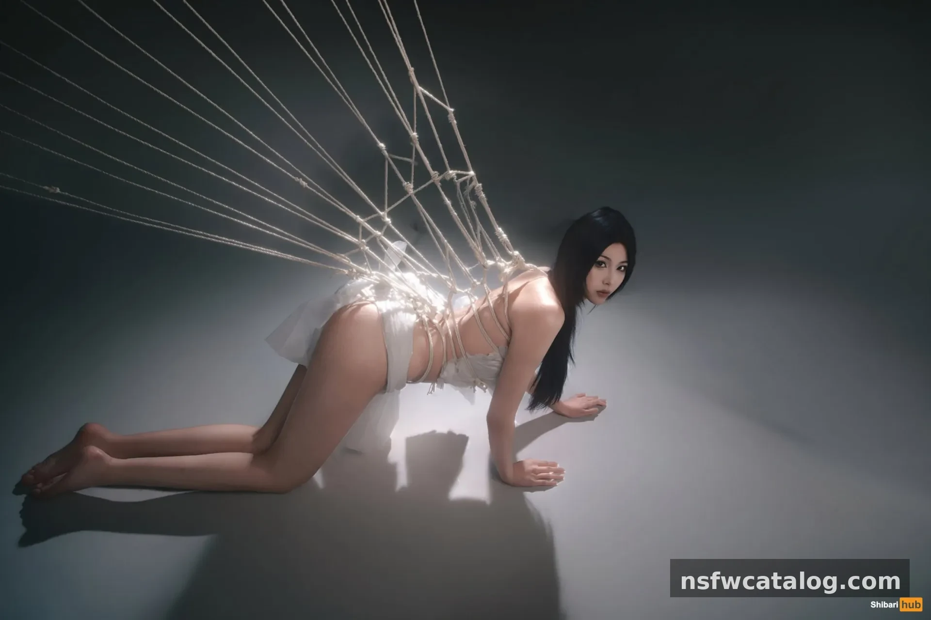 Captive Angel — Elegant Shibari Art
