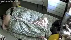 Пышная грудь будит утром