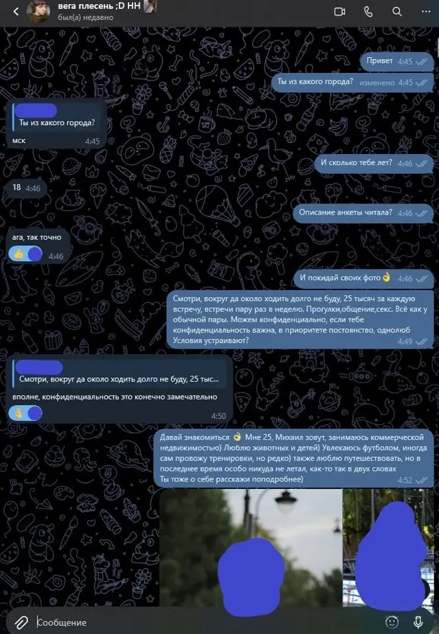 Содержанка-нефорша — полный слив из Telegram — фото 6